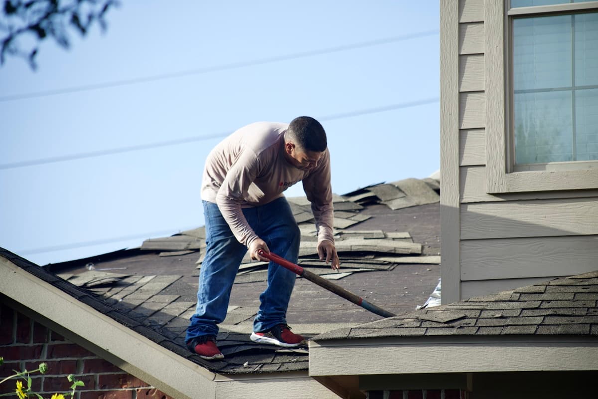 Emergency Roof Repair - professional roofing work in the Texas hail corridor