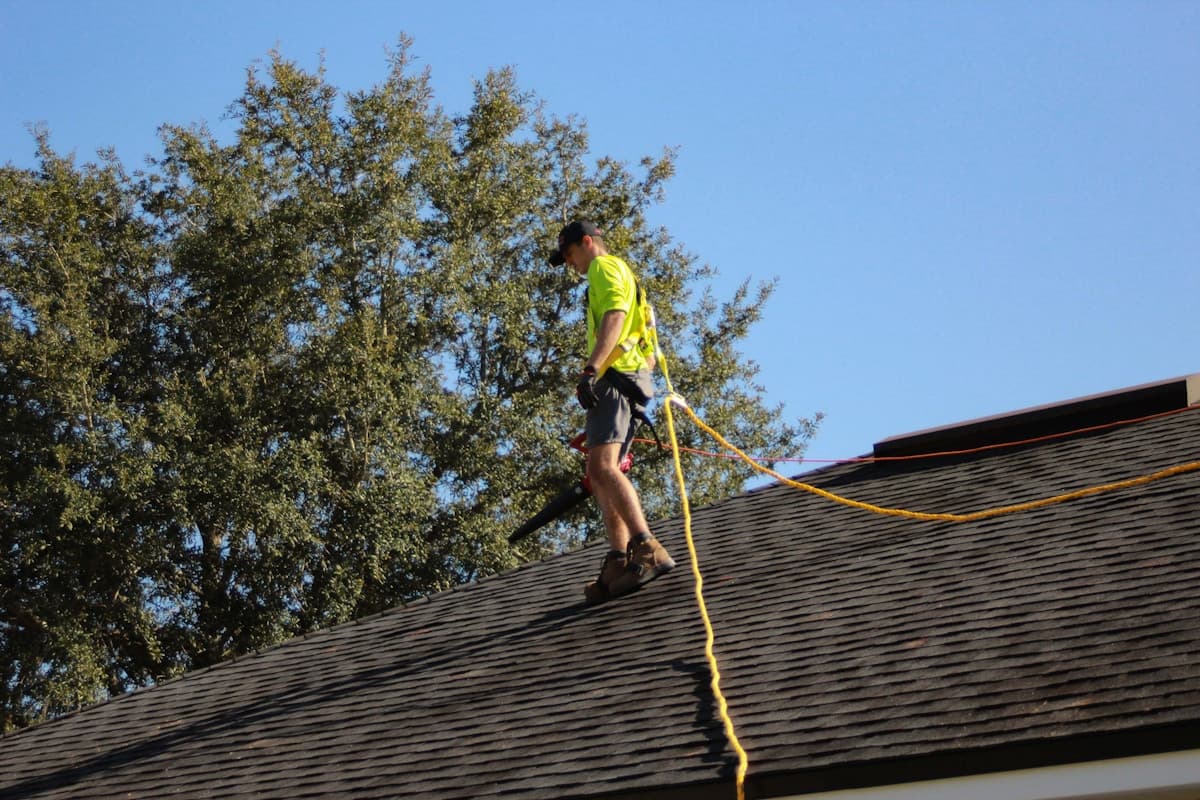 Emergency Roof Tarping - professional roofing work in the Texas hail corridor